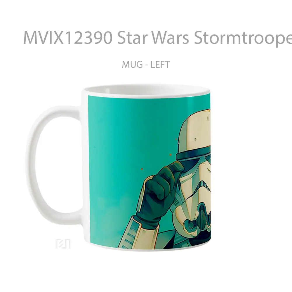 Mug Star Wars Stormtrooper Lucky Charm Hadiah Lucu dan Menarik - All-side / Desain