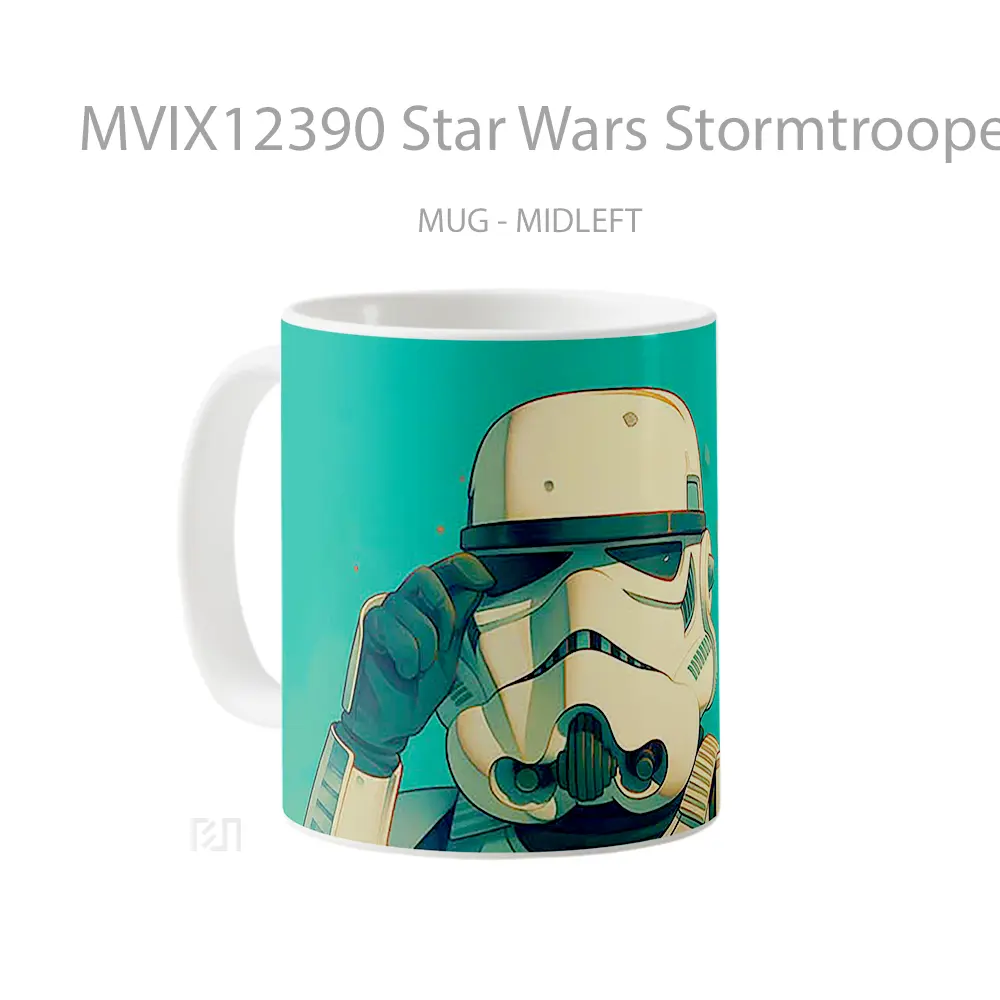 Mug Star Wars Stormtrooper Lucky Charm Hadiah Lucu dan Menarik - All-side / Desain
