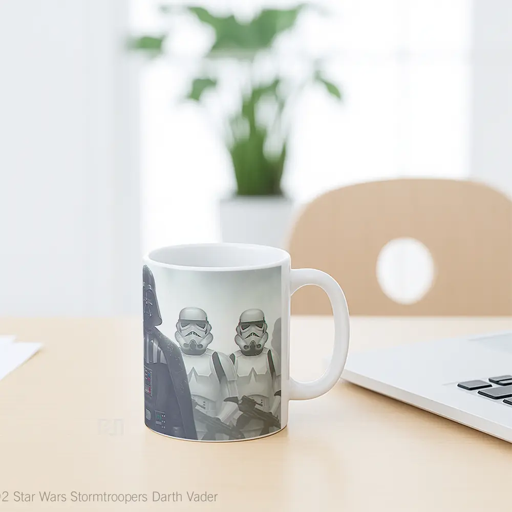 Mug Star Wars Stormtroopers Darth Vader Mug Aesthetic Koleksi Spesial - All-side / Desain