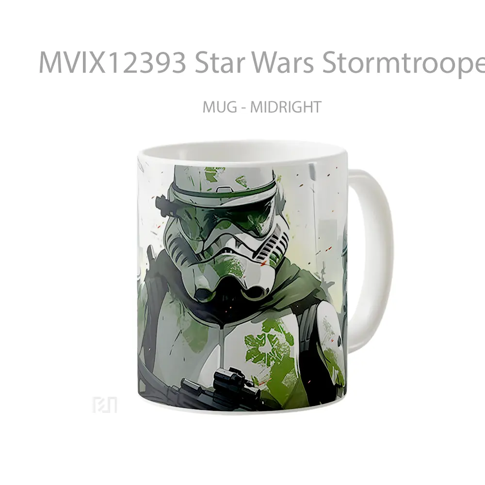 Mug Star Wars Stormtroopers With Blaster Hadiah Lucu dan Menarik - All-side / Desain