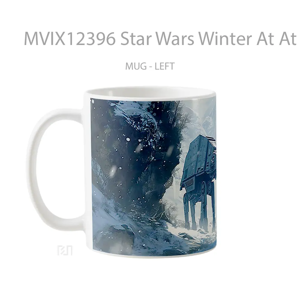 Mug Star Wars Winter At At Mug Aesthetic Koleksi Spesial - All-side / Desain