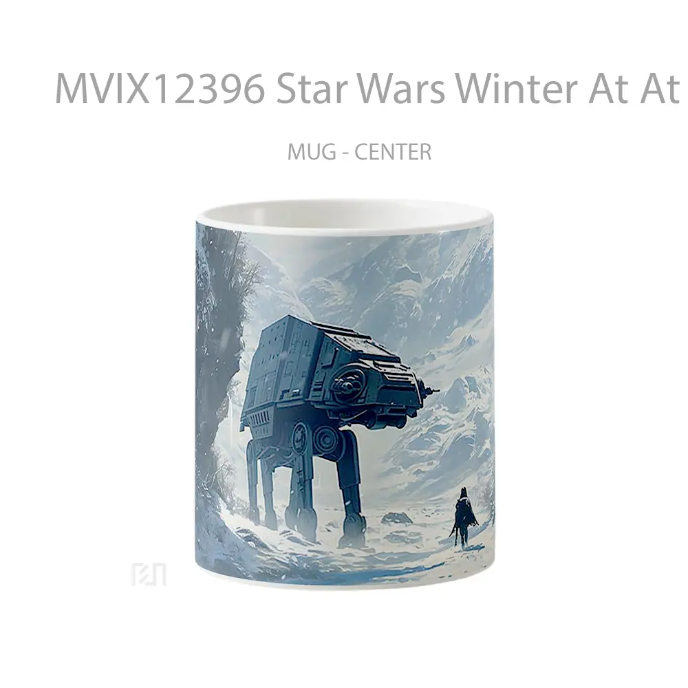 Mug Star Wars Winter At At Mug Aesthetic Koleksi Spesial