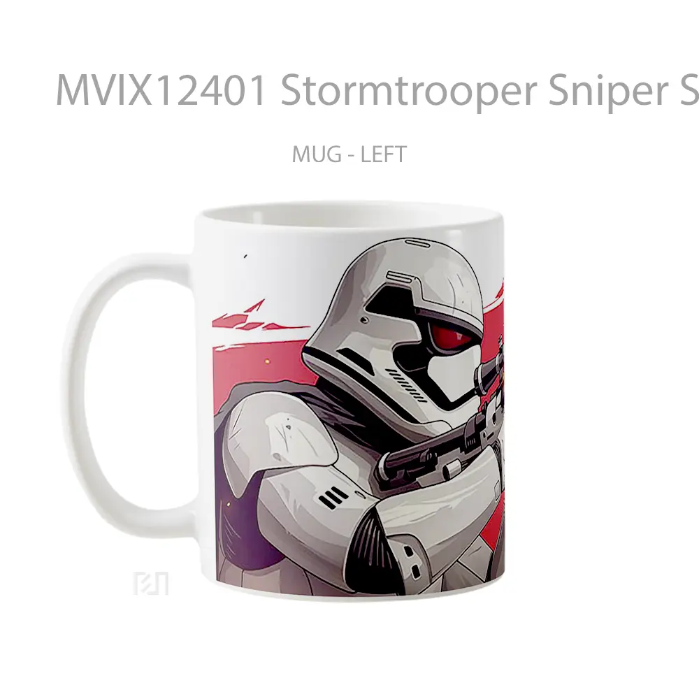 Mug Stormtrooper Sniper Star Wars Hadiah Lucu dan Menarik - All-side / Desain