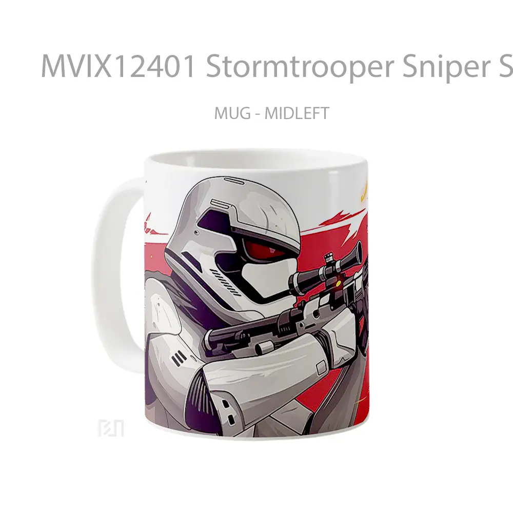 Mug Stormtrooper Sniper Star Wars Hadiah Lucu dan Menarik - All-side / Desain