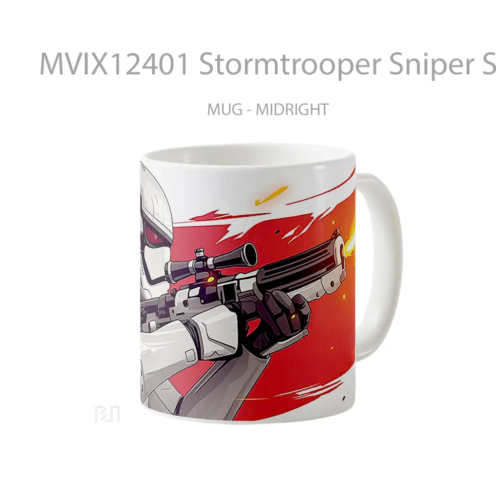 Mug Stormtrooper Sniper Star Wars Hadiah Lucu dan Menarik - All-side / Desain