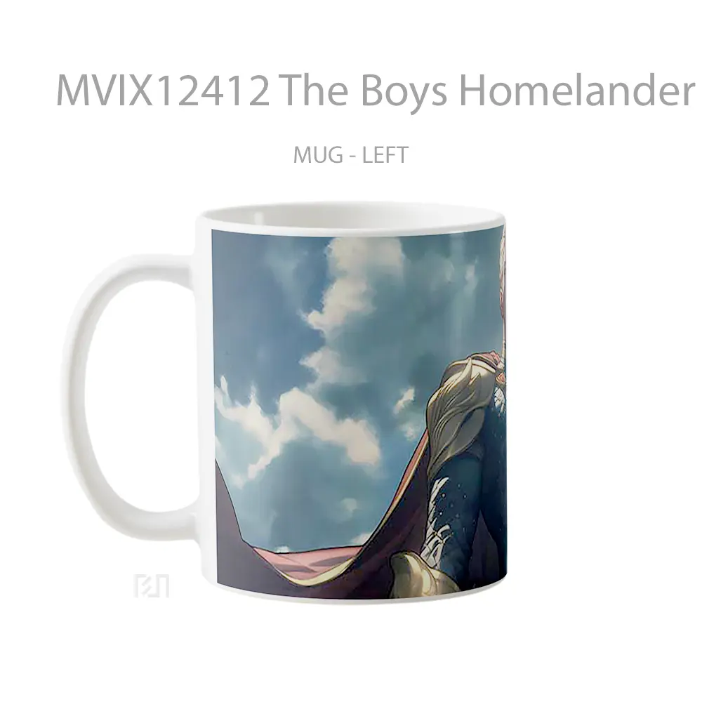 Mug The Boys Homelander Hypebeast Superhero Mug Anime Populer Koleksi Spesial - All-side / Desain