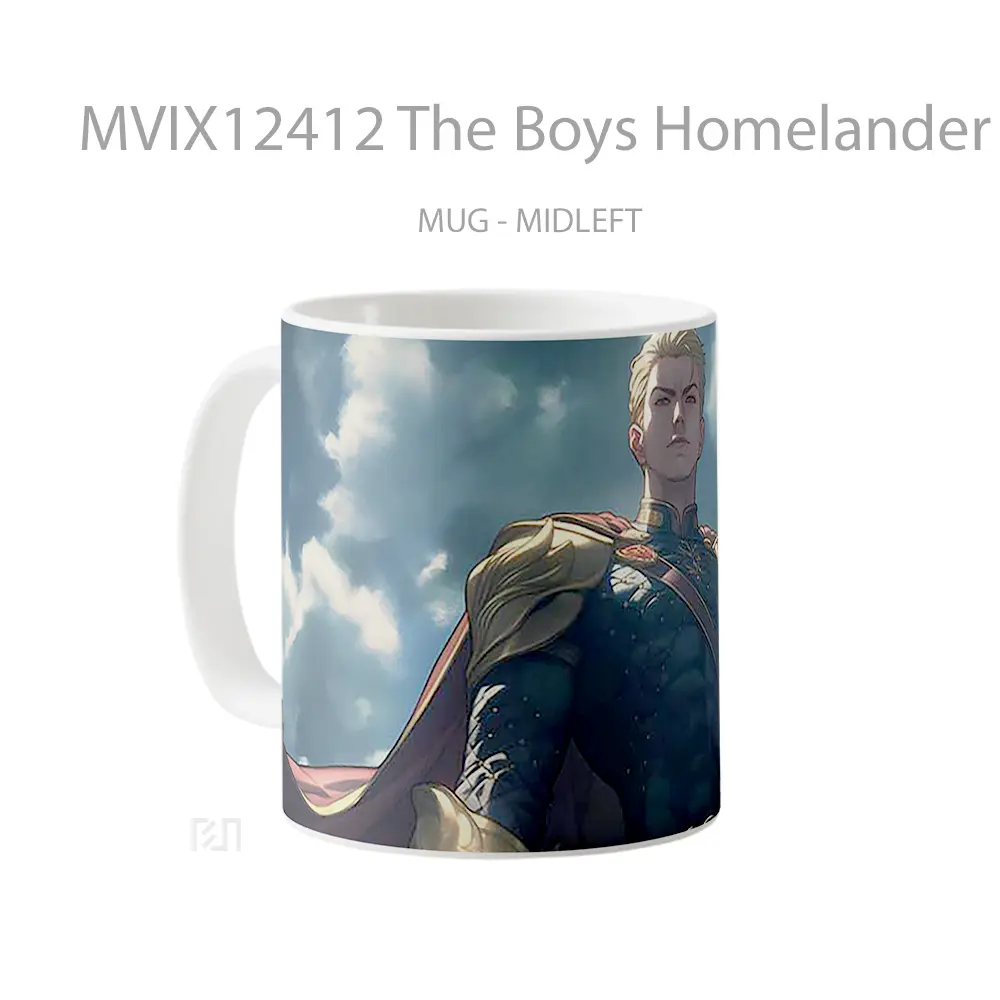 Mug The Boys Homelander Hypebeast Superhero Mug Anime Populer Koleksi Spesial - All-side / Desain