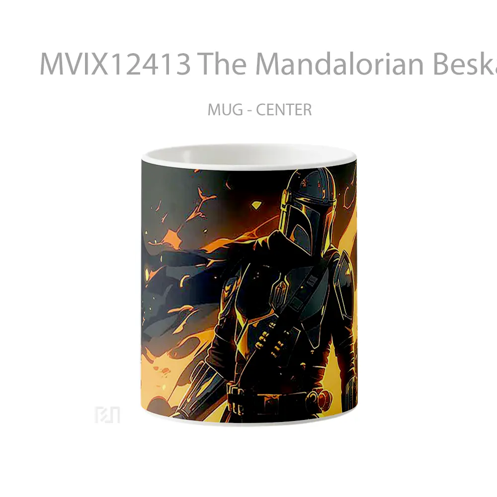 Mug The Mandalorian Beskar Armor Mug Aesthetic Koleksi Spesial