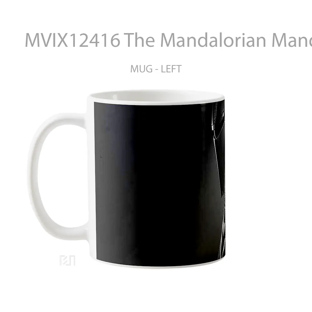 Mug The Mandalorian Mando Hypebeast Armor Hadiah Lucu dan Menarik - All-side / Desain