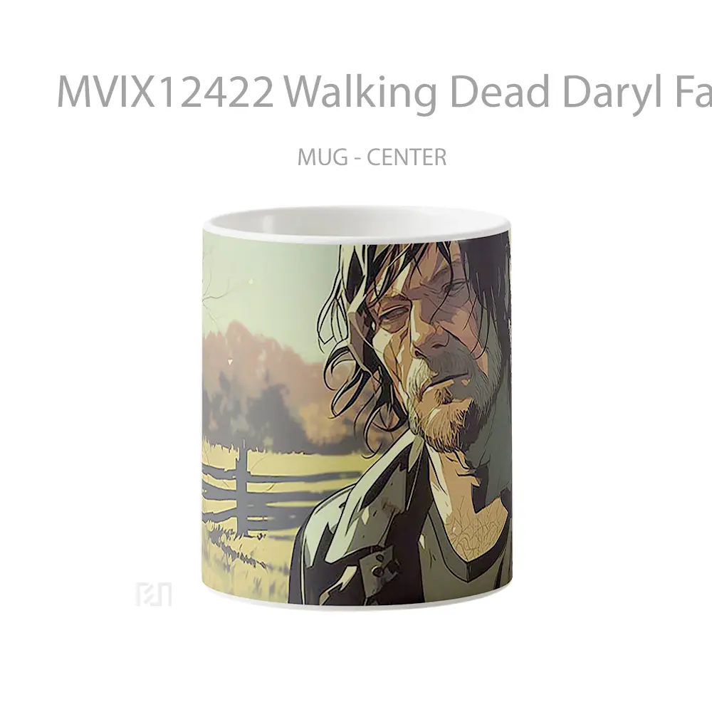 Mug Walking Dead Daryl Farm Hadiah Lucu dan Menarik