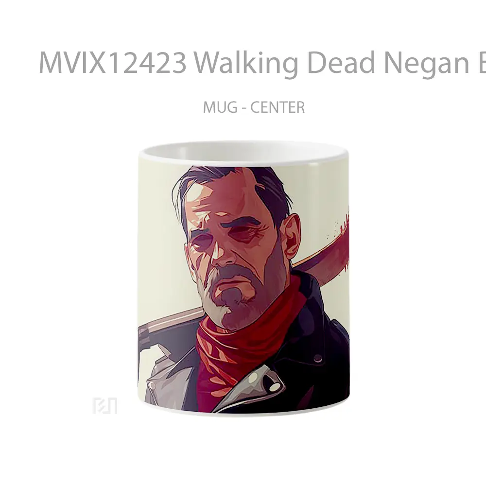 Mug Walking Dead Negan Bat Koleksi Mug Limited Edition