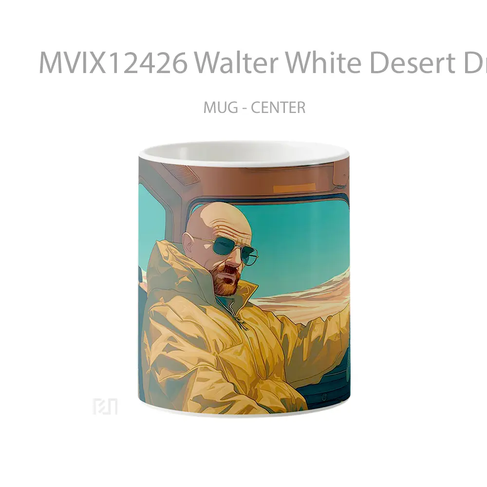 Mug Walter White Desert Drive Hadiah Lucu dan Menarik