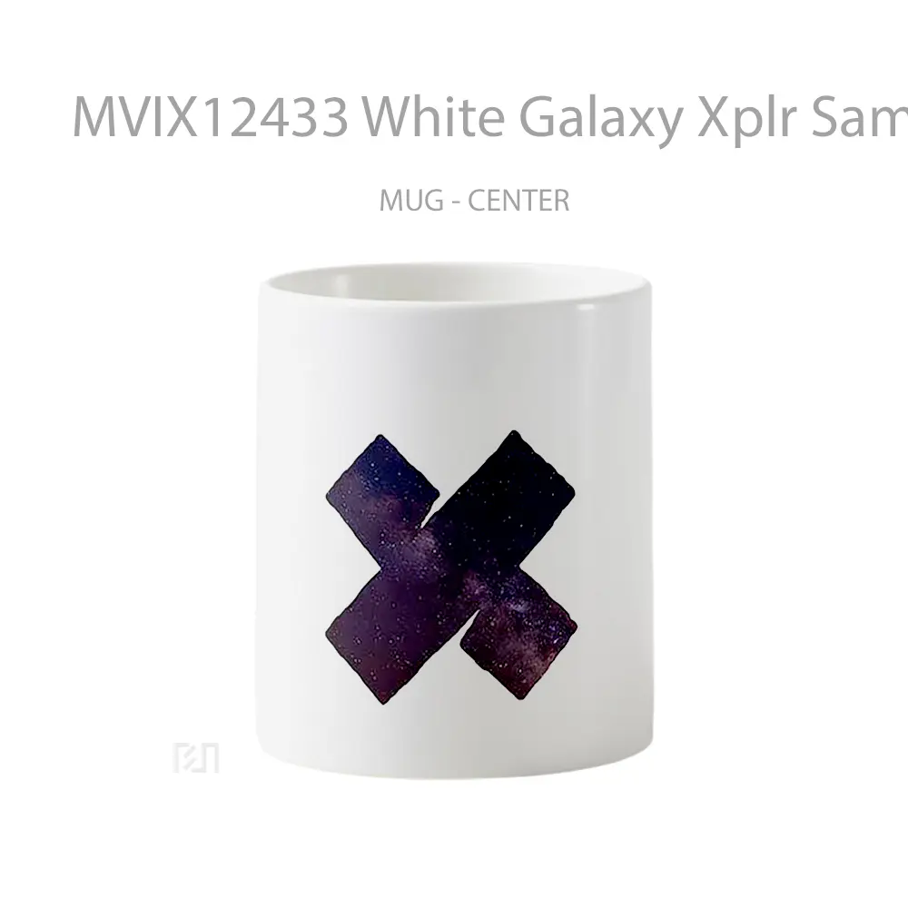 Mug White Galaxy Xplr Sam And Colby Gelas Keramik Desain Unik