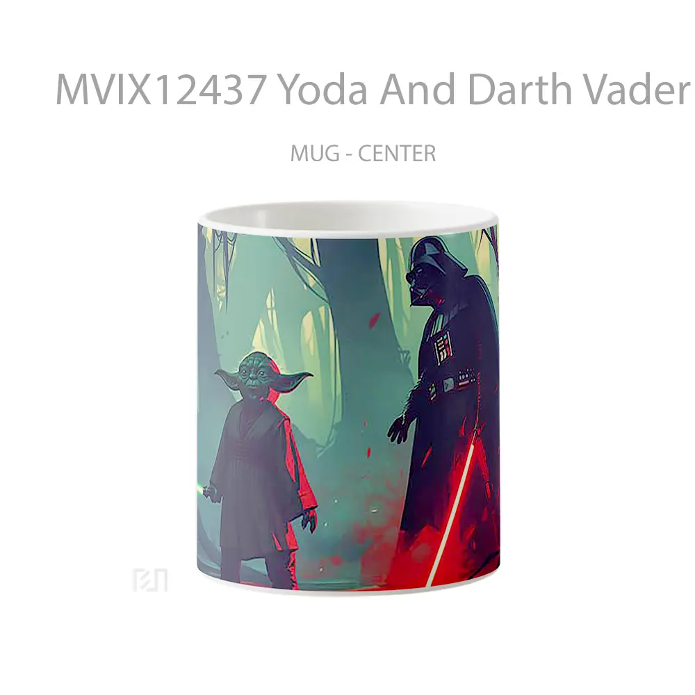 Mug Yoda And Darth Vader Hadiah Lucu dan Menarik