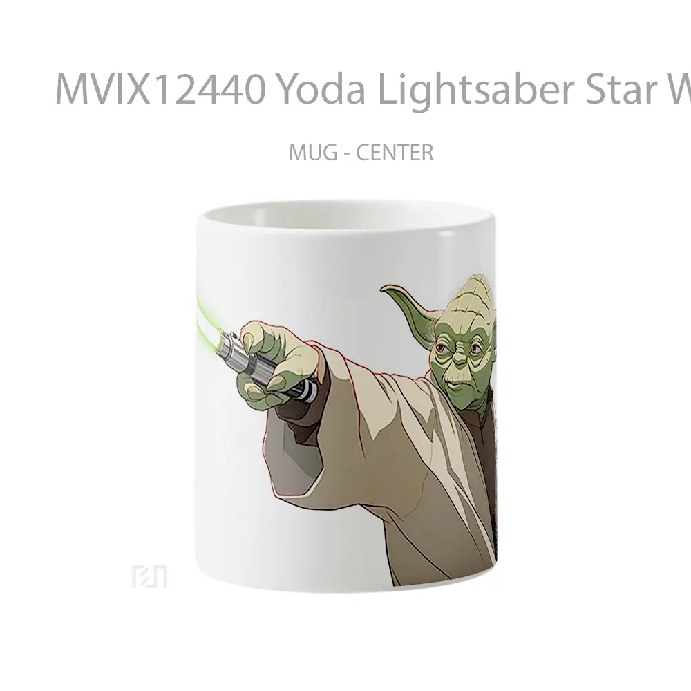 Mug Yoda Lightsaber Star Wars Hadiah Lucu dan Menarik