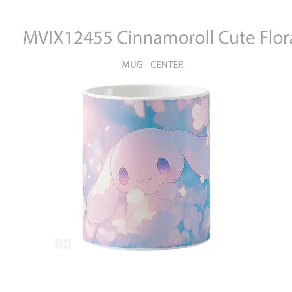 Mug Cinnamoroll Cute Floral Butterfly Pastel Mug Aesthetic Koleksi Spesial