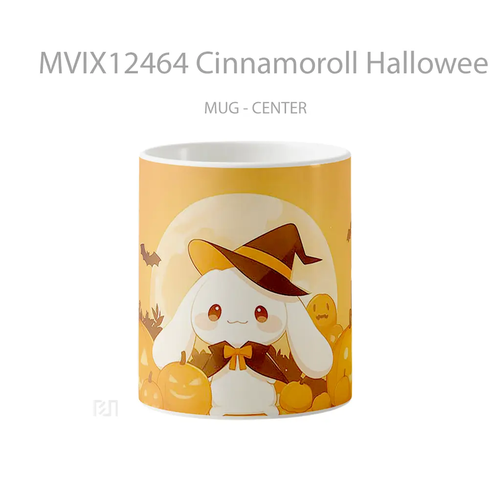 Mug Cinnamoroll Halloween Pumpkins Cute Koleksi Mug Limited Edition