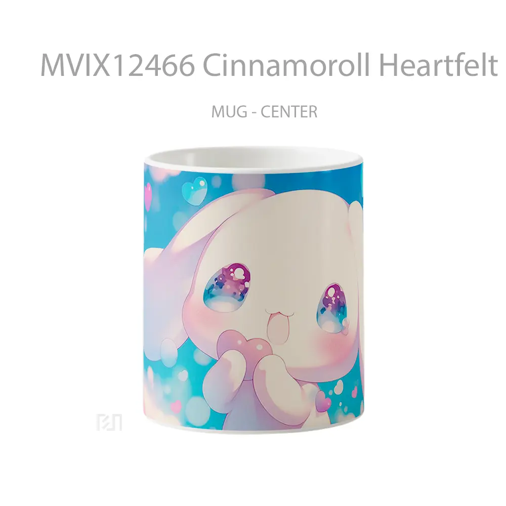 Mug Cinnamoroll Heartfelt Dreamy Gelas Keramik Desain Unik