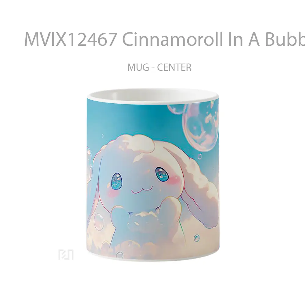 Mug Cinnamoroll In A Bubble World Mug Aesthetic Koleksi Spesial