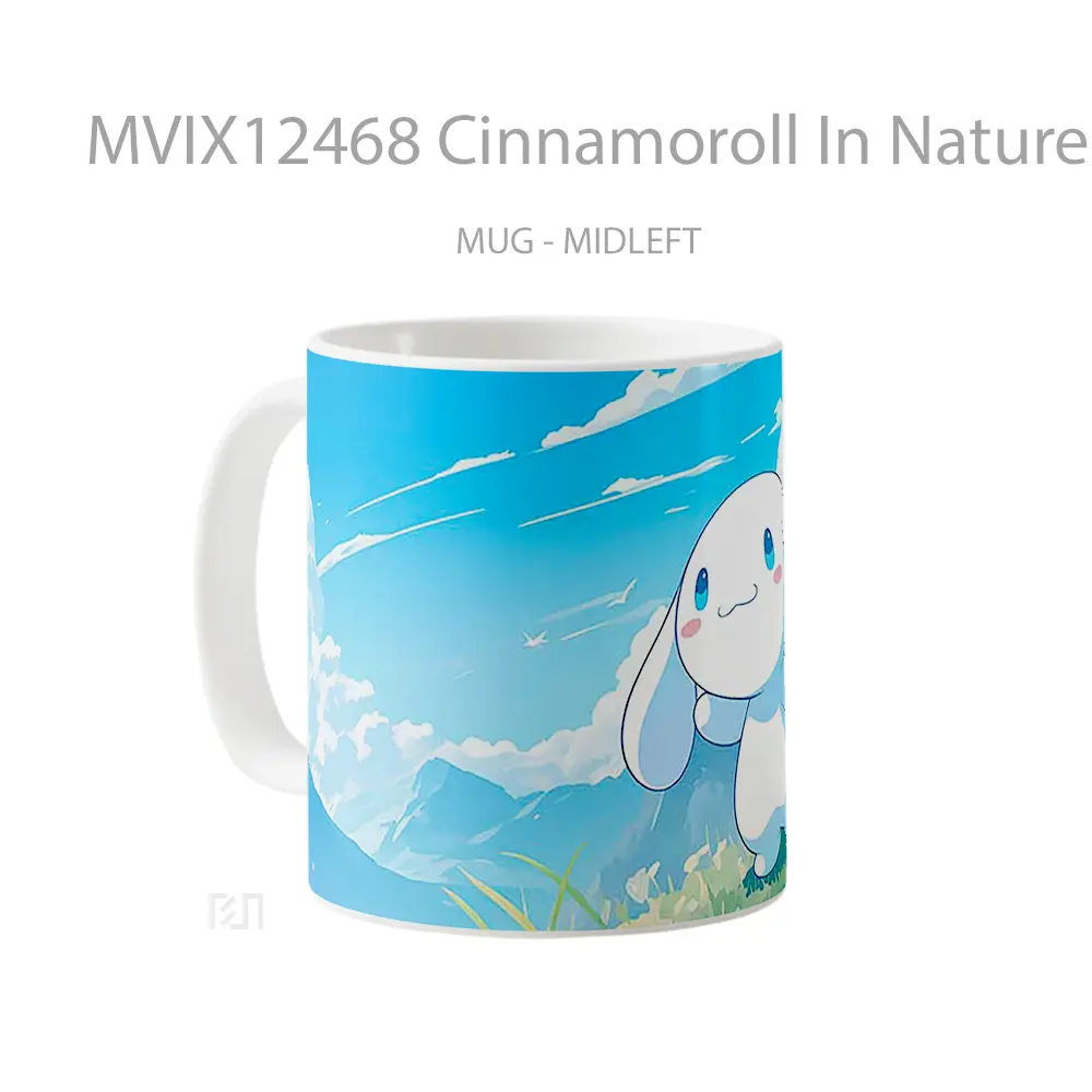 Mug Cinnamoroll In Nature Hadiah Lucu dan Menarik - All-side / Desain