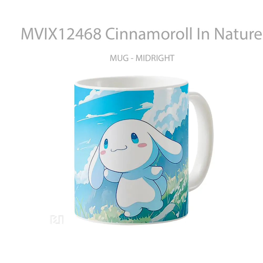 Mug Cinnamoroll In Nature Hadiah Lucu dan Menarik - All-side / Desain