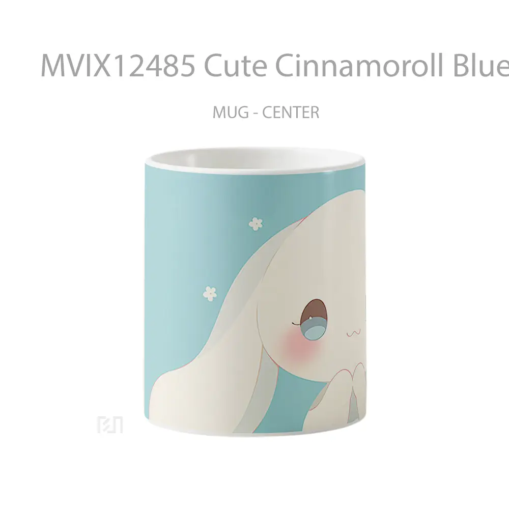 Mug Cute Cinnamoroll Blue Koleksi Mug Limited Edition