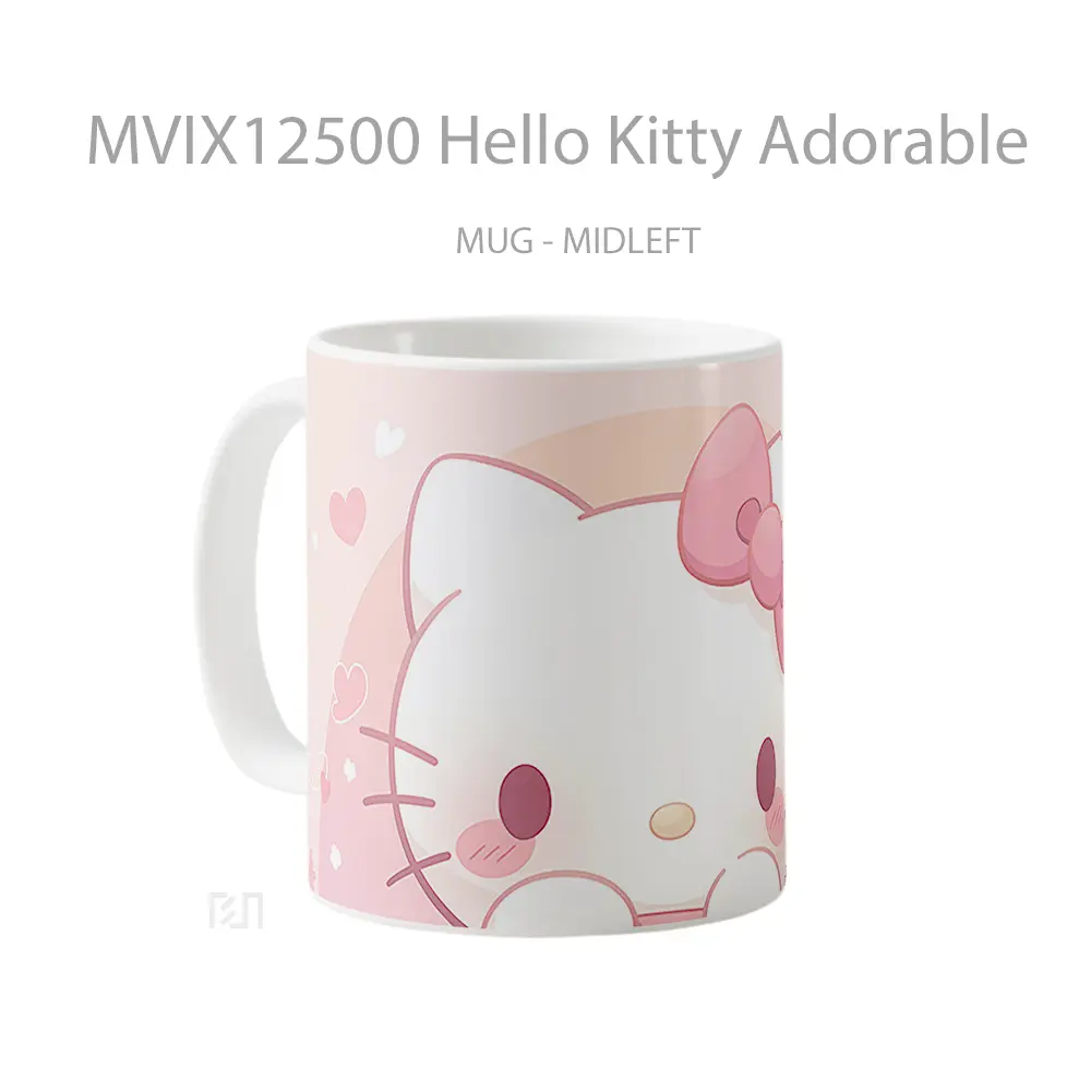 Mug Hello Kitty Adorable Mug Aesthetic Koleksi Spesial - All-side / Desain