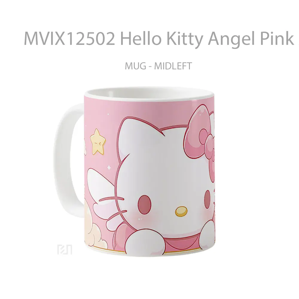 Mug Hello Kitty Angel Pink Aesthetic Mug Aesthetic Koleksi Spesial - All-side / Desain