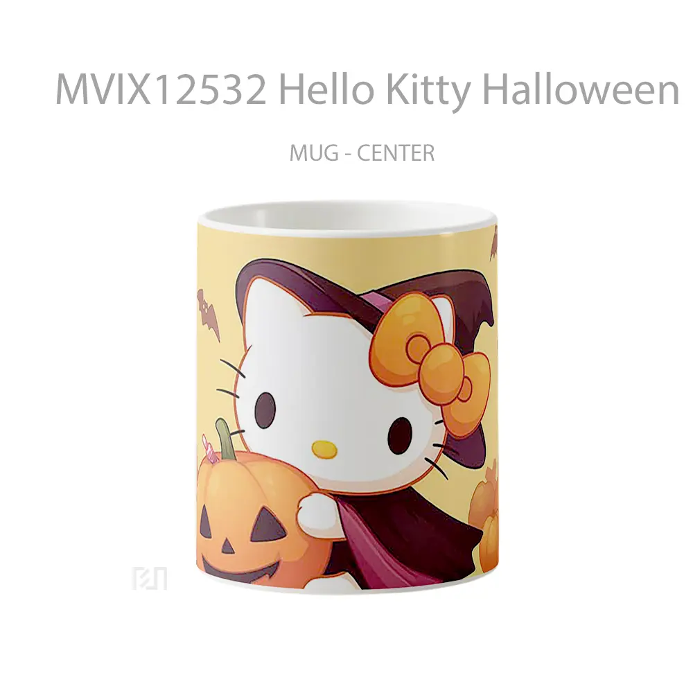 Mug Hello Kitty Halloween Pumpkin Koleksi Mug Limited Edition