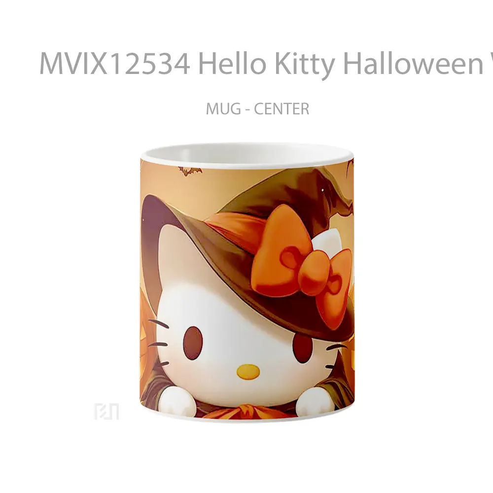 Mug Hello Kitty Halloween Witch Koleksi Mug Limited Edition