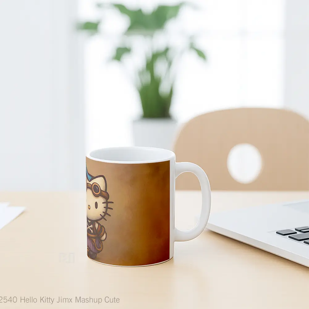 Mug Hello Kitty Jimx Mashup Cute Mug Aesthetic Koleksi Spesial - All-side / Desain