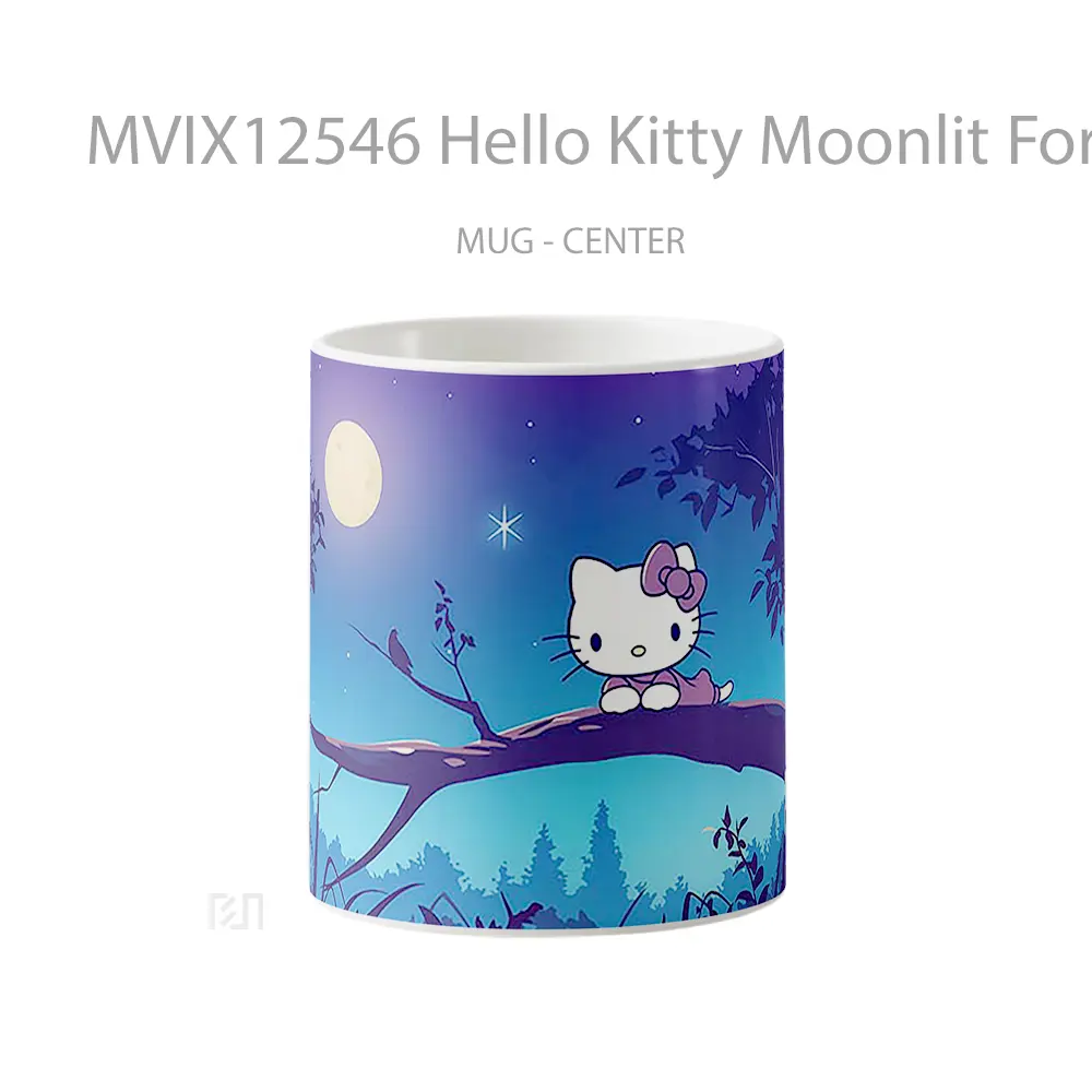 Mug Hello Kitty Moonlit Forest Koleksi Mug Limited Edition