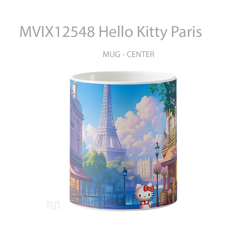 Mug Hello Kitty Paris Koleksi Mug Limited Edition