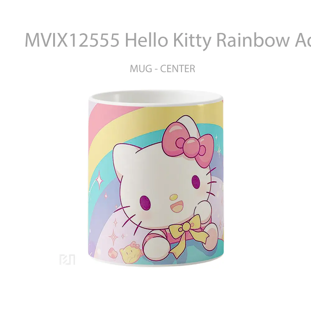 Mug Hello Kitty Rainbow Adventure Koleksi Mug Limited Edition