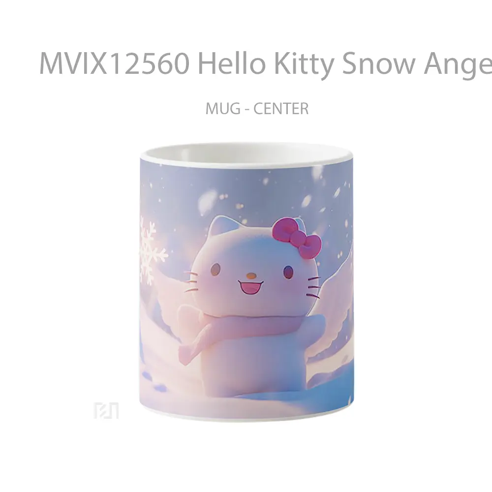 Mug Hello Kitty Snow Angel Winter Koleksi Mug Limited Edition