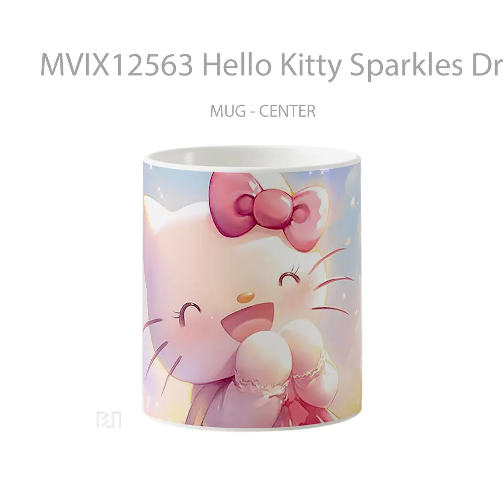 Mug Hello Kitty Sparkles Dress Koleksi Mug Limited Edition