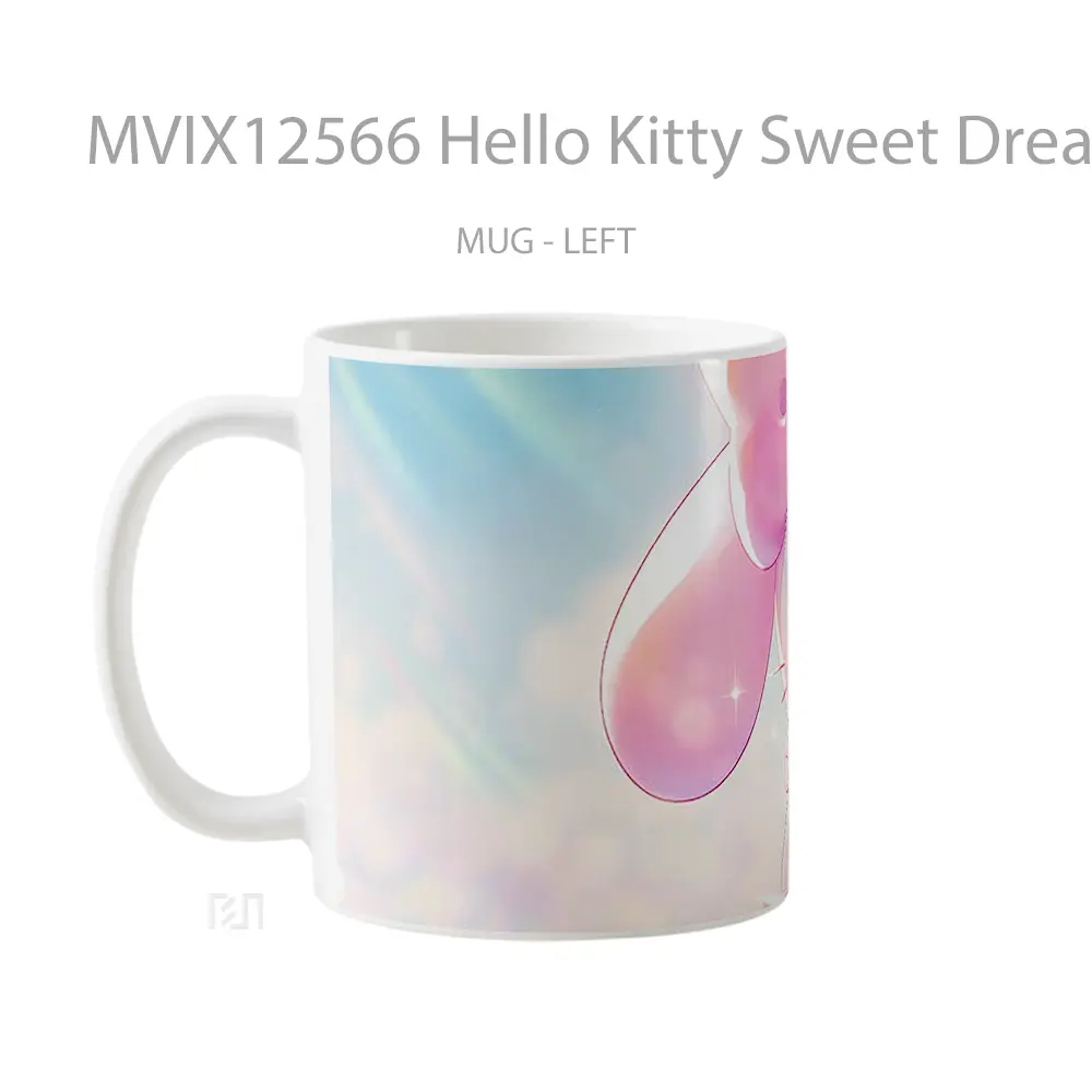 Mug Hello Kitty Sweet Dream Hadiah Lucu dan Menarik - All-side / Desain
