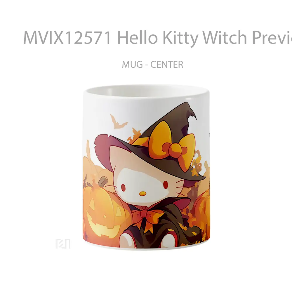Mug Hello Kitty Witch Preview Gelas Keramik Desain Unik