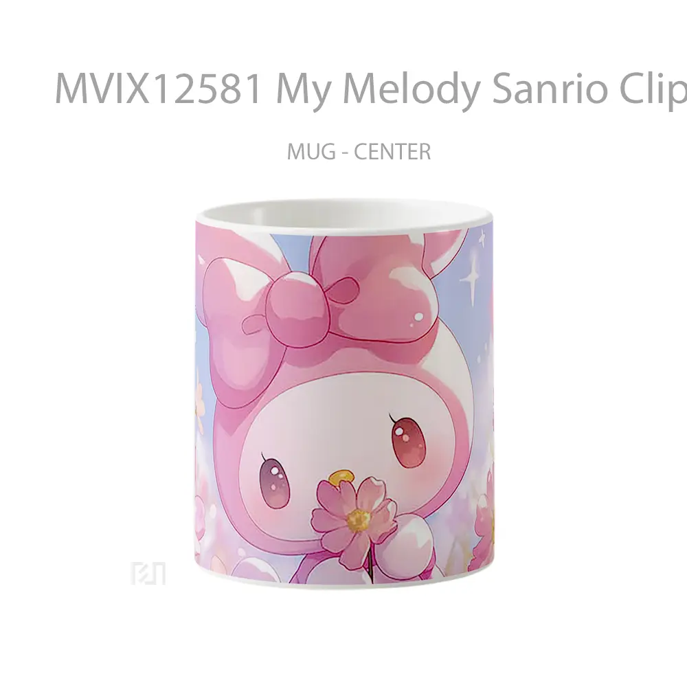 Mug My Melody Sanrio Clipart Cute Aesthetic Koleksi Mug Limited Edition