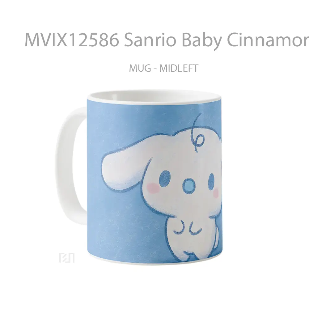 Mug Sanrio Baby Cinnamoroll Cute Gelas Keramik Desain Unik - All-side / Desain