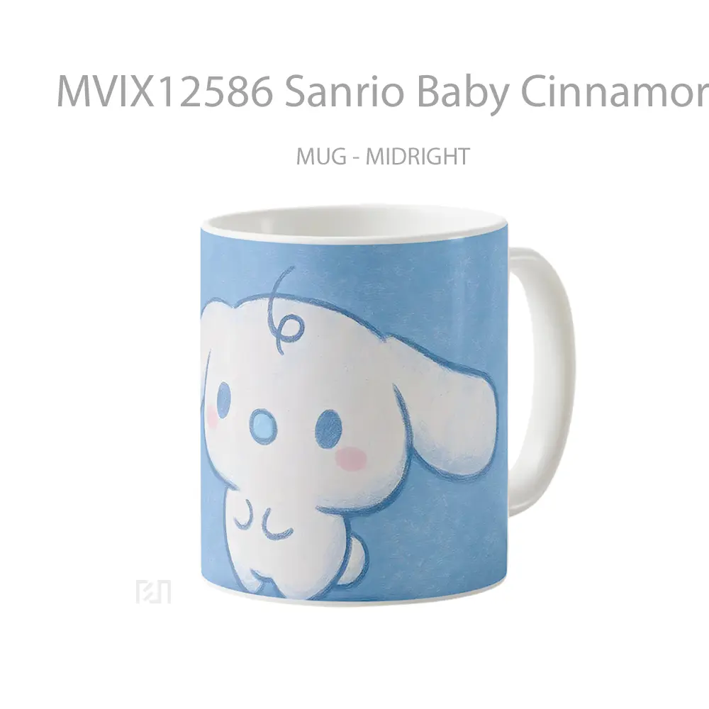 Mug Sanrio Baby Cinnamoroll Cute Gelas Keramik Desain Unik - All-side / Desain