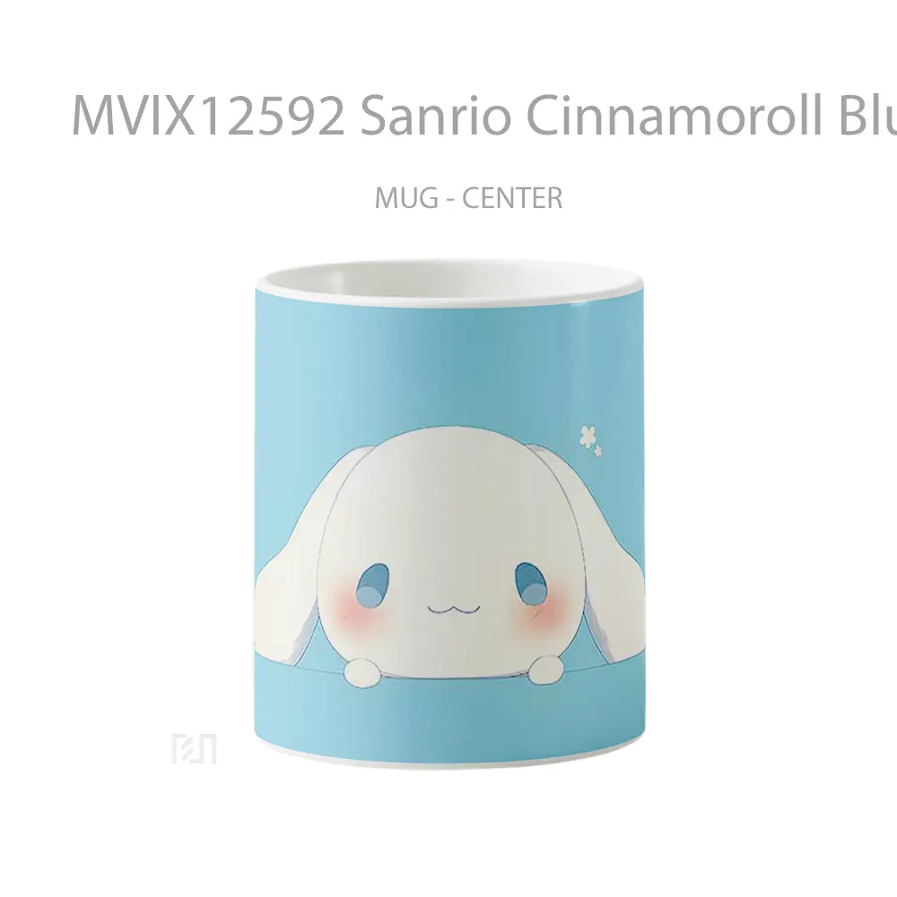Mug Sanrio Cinnamoroll Blushing Cuteness Mug Aesthetic Koleksi Spesial