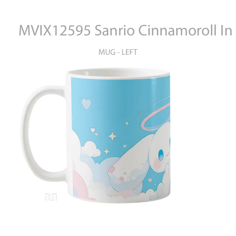 Mug Sanrio Cinnamoroll In Clouds Gelas Keramik Desain Unik - All-side / Desain