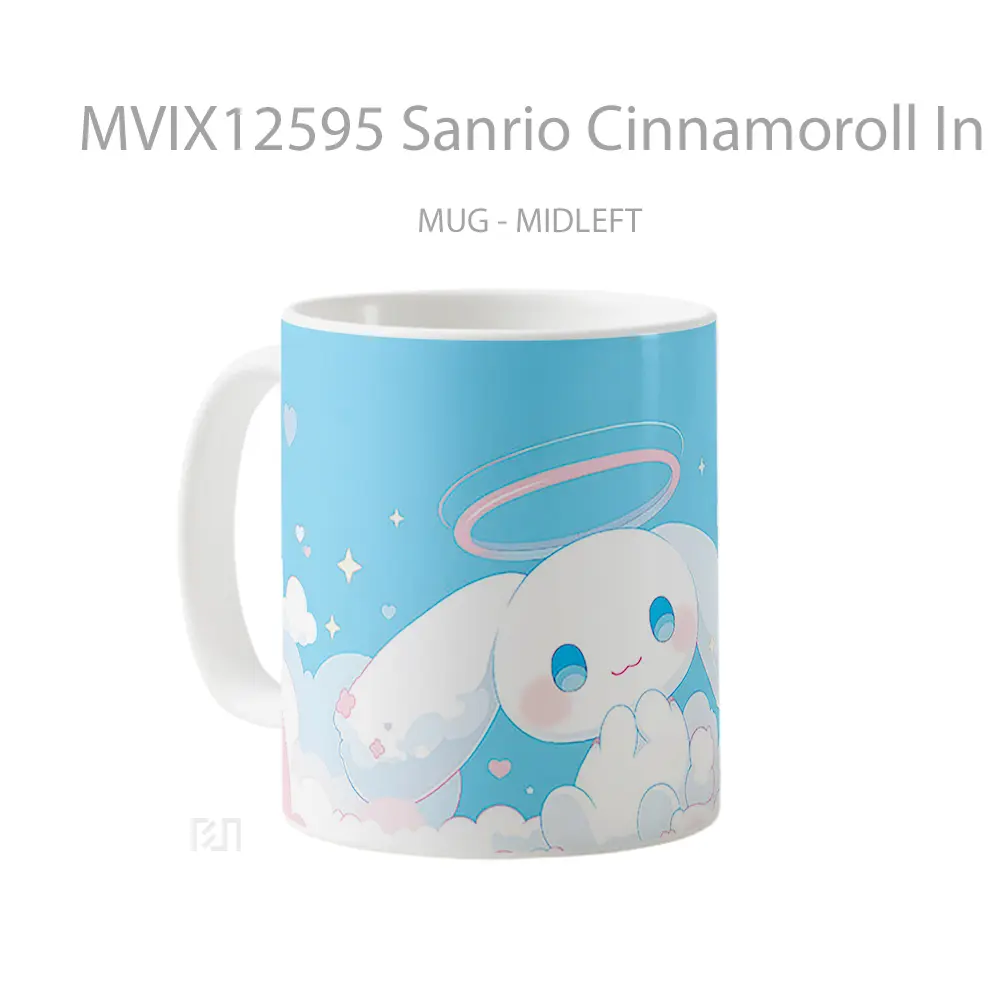 Mug Sanrio Cinnamoroll In Clouds Gelas Keramik Desain Unik - All-side / Desain