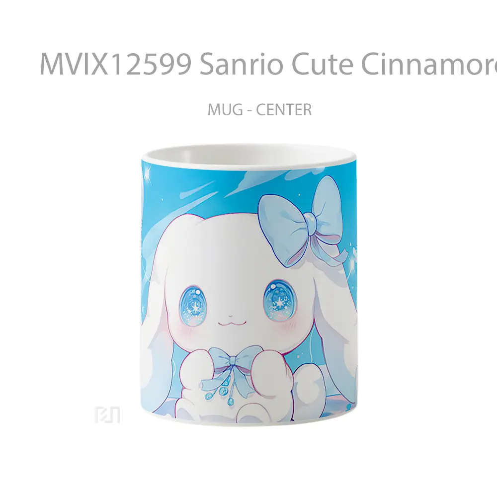 Mug Sanrio Cute Cinnamoroll Blue Mug Aesthetic Koleksi Spesial