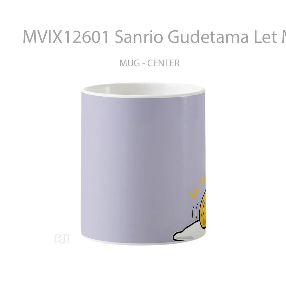 Mug Sanrio Gudetama Let Me Go Hadiah Lucu dan Menarik