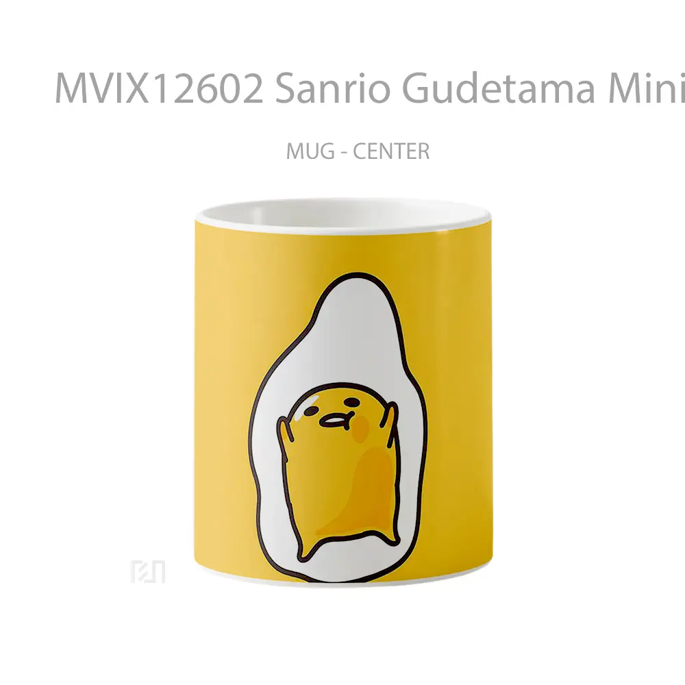 Mug Sanrio Gudetama Minimalist Kawaii Mug Aesthetic Koleksi Spesial