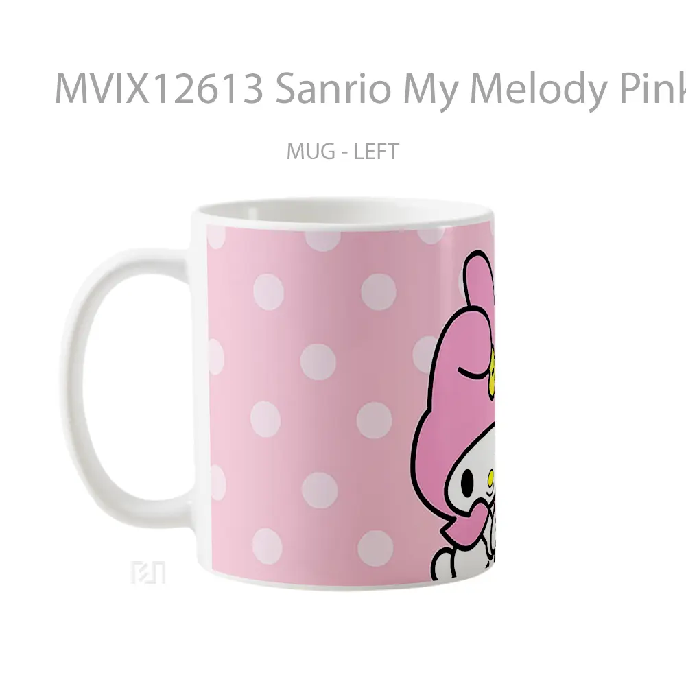 Mug Sanrio My Melody Pink Mug Aesthetic Koleksi Spesial - All-side / Desain