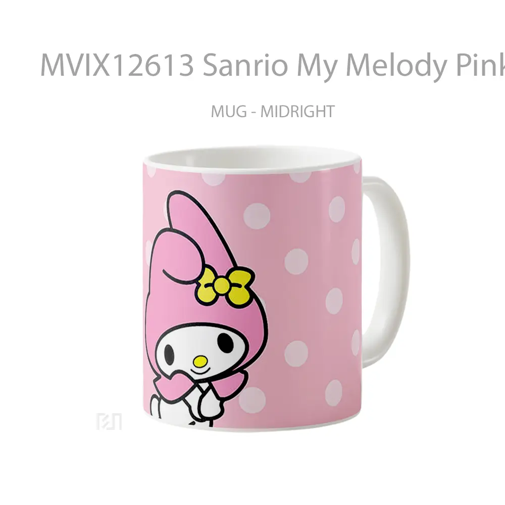 Mug Sanrio My Melody Pink Mug Aesthetic Koleksi Spesial - All-side / Desain