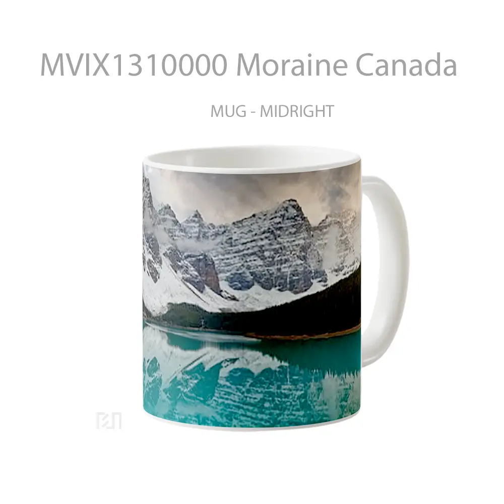 Mug Moraine Canada Gelas Keramik Unik - All-side / Desain